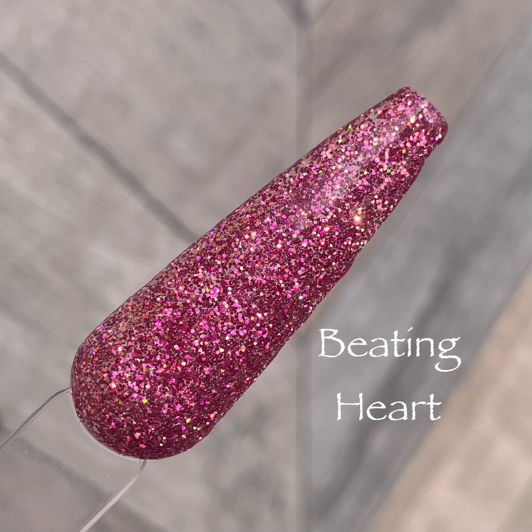 Beating Heart Zia Nails Custom Dip Powders Beating Heart Zia Nails Custom Dip Powders