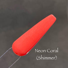 Load image into Gallery viewer, Neon Coral (Shimmer)