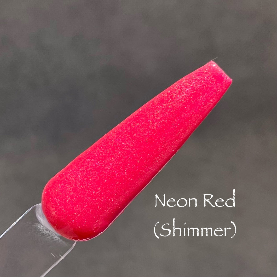 Neon Red (Shimmer)