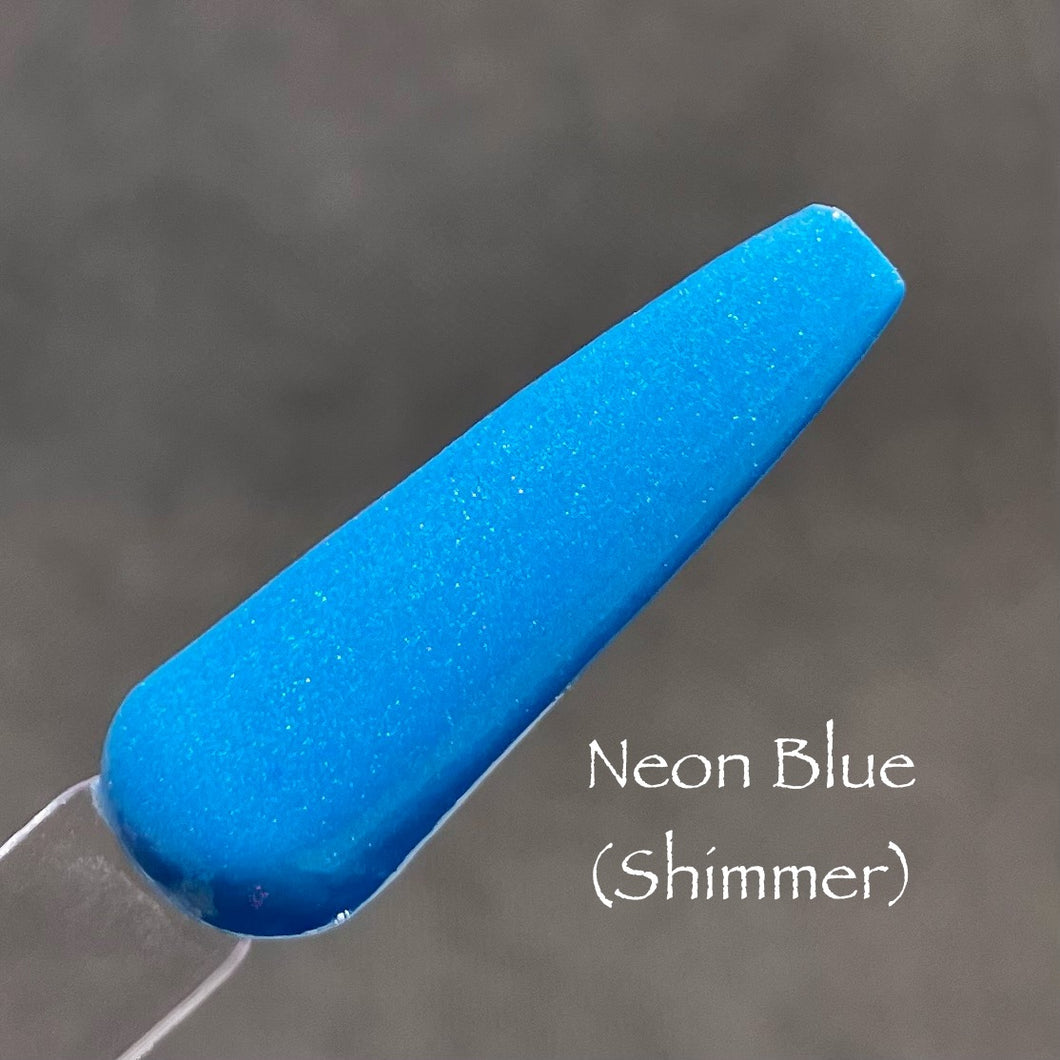 Neon Blue (Shimmer)