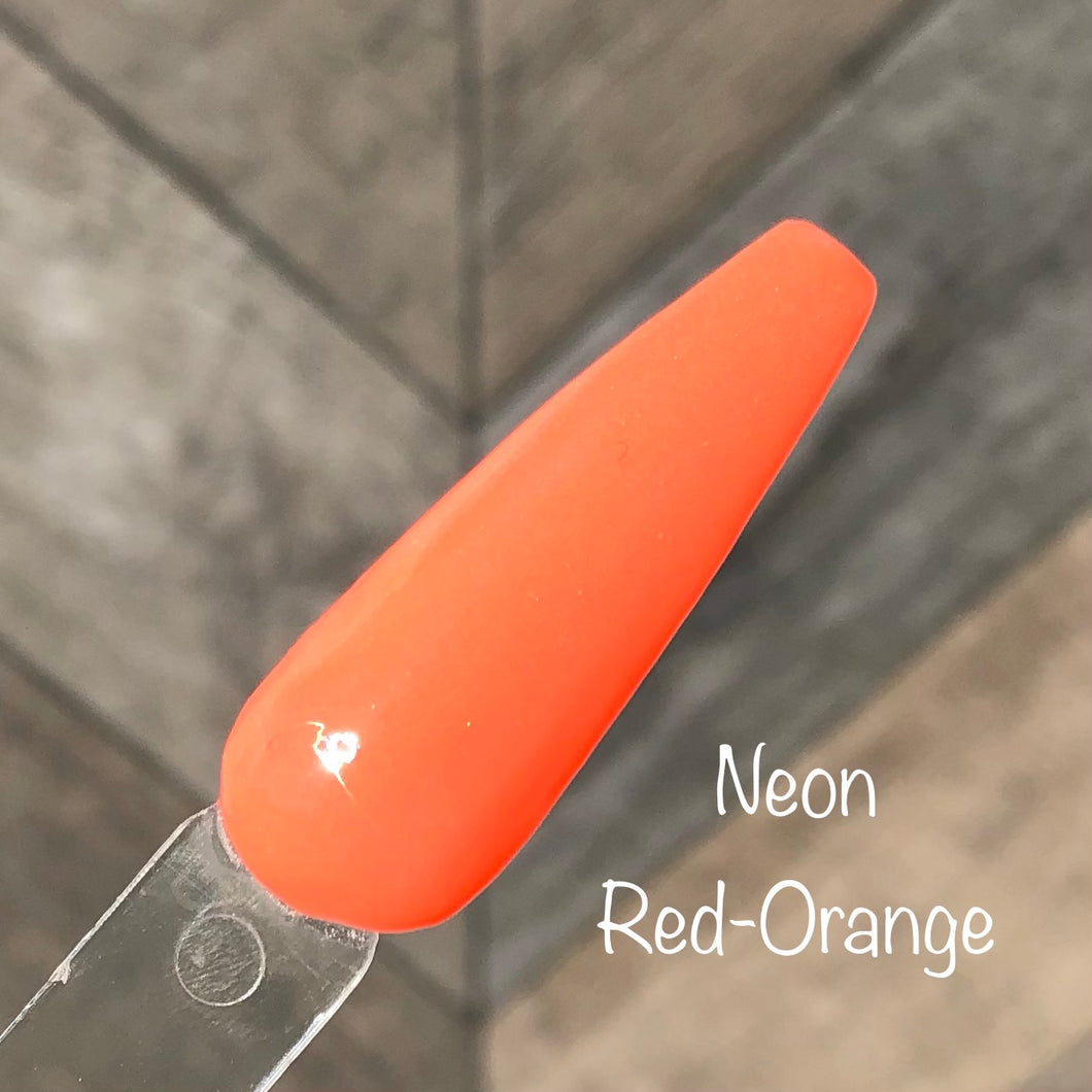 Neon Red-Orange