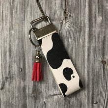 Load image into Gallery viewer, Cow Spots Keychain