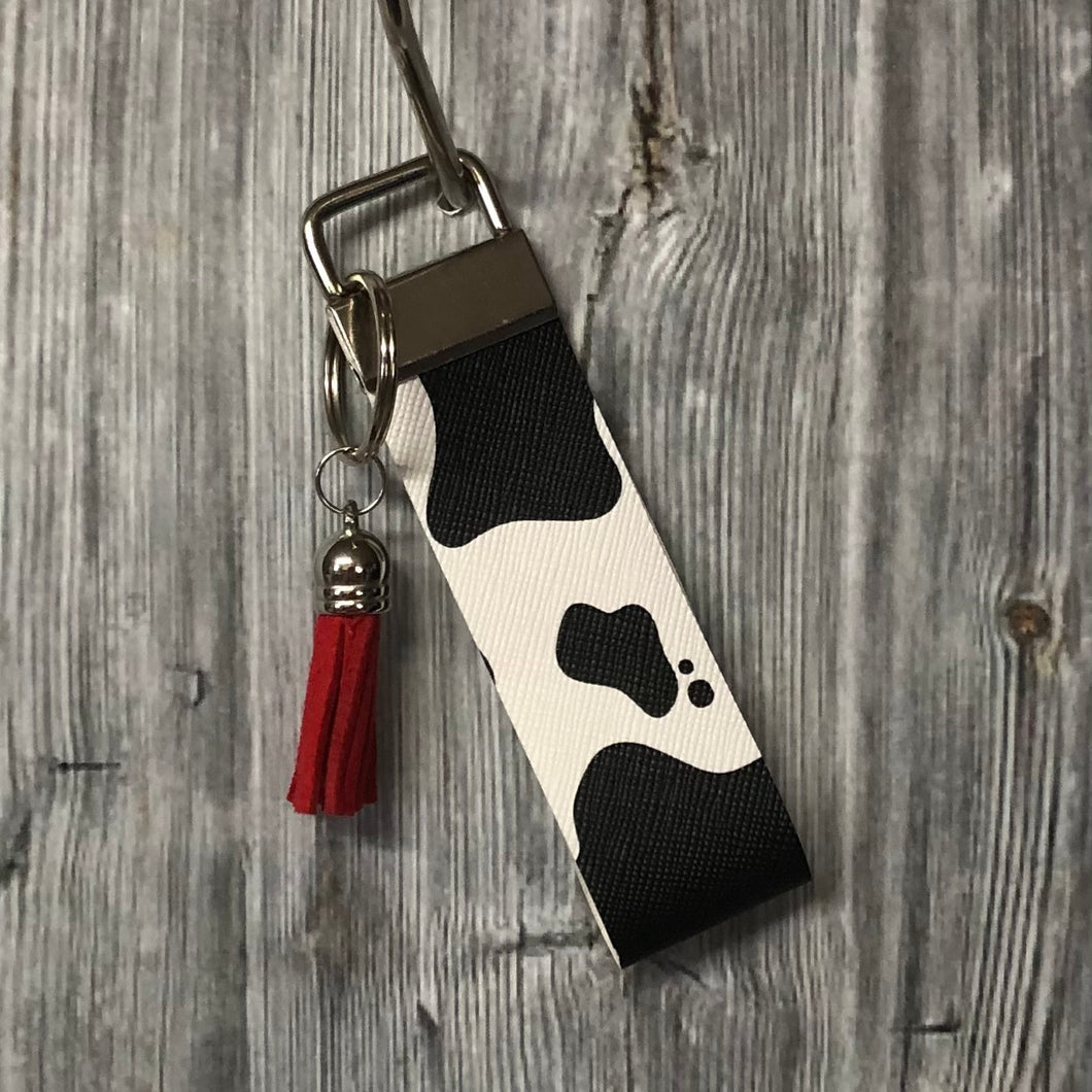 Cow Spots Keychain
